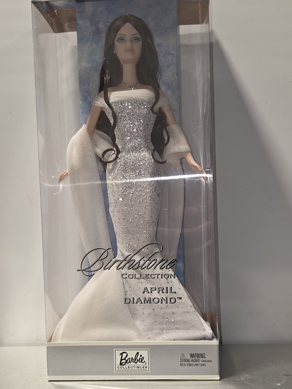 2002 Barbie Doll April Diamond Birthstone Collection Mattel B3412